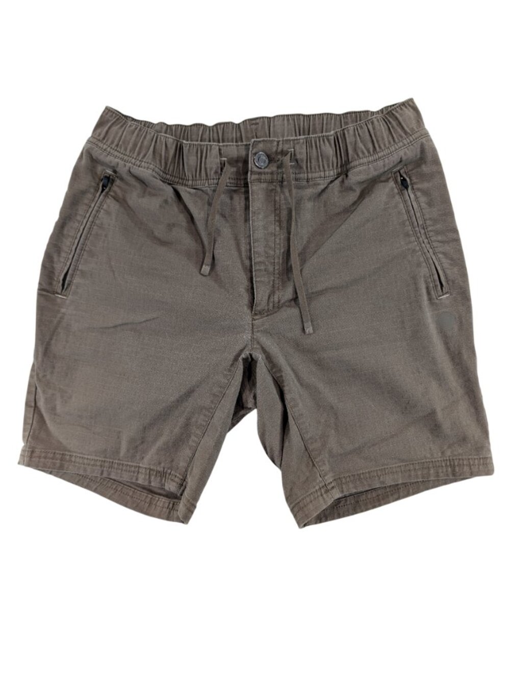 L.L. Bean Explorer Ripstop Shorts Khaki Tan Mens Small 8" Inseam Hiking